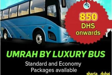 cheapest umrah packages from dubai by bus